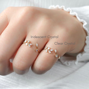 Melun Ring - Iridescent Crystal