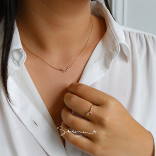 Dove Ring & Necklace Set