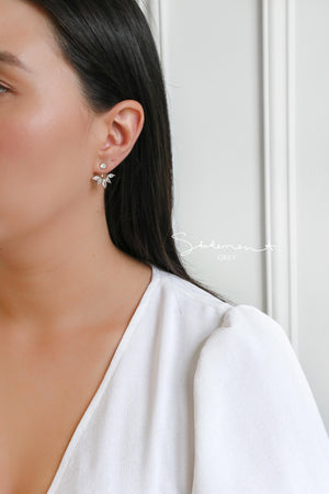 Marquise Jacket Earring