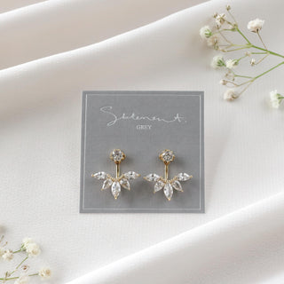 Marquise Jacket Earring