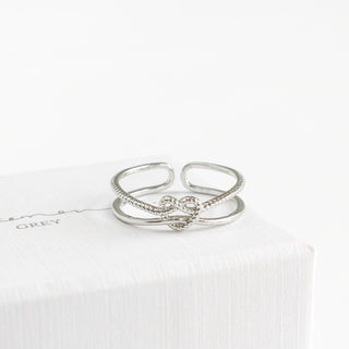 Heart Knot Ring