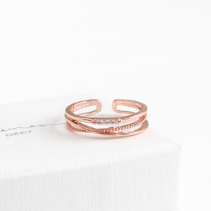 Phoebe Line Ring