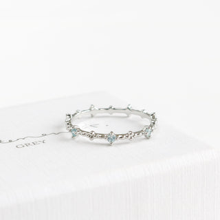 Ariel Blue Station Ring