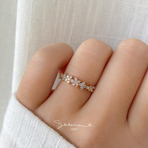 Cassia Flower Blossom Ring