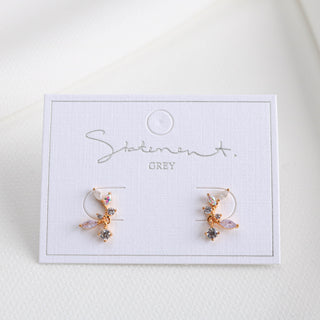 Lavender Fairy Earrings