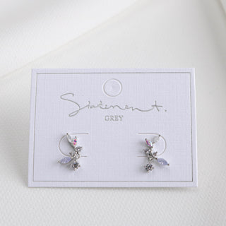 Lavender Fairy Earrings