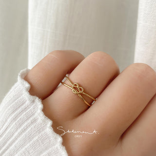 Heart Knot Ring
