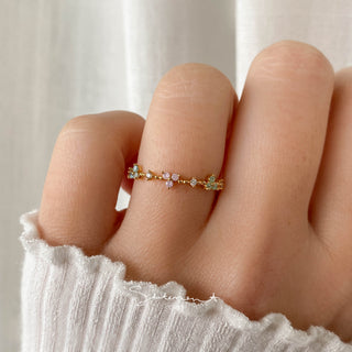 Pixie Twinkle Blossom Ring