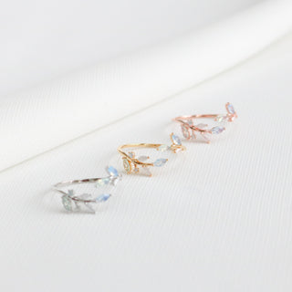 Bleu Leaf Ring