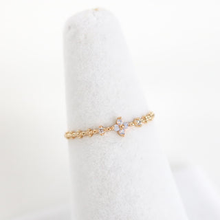 Lilac Pink Blossom Ring