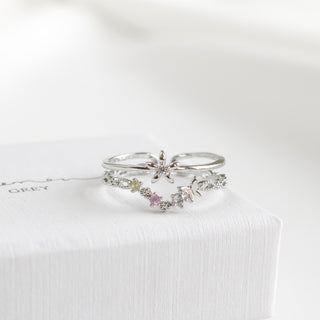 Annie Blossom Butterfly Ring