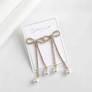 Halie Bow Earrings