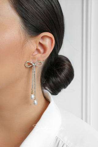 Halie Bow Earrings