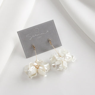 Marigold Petal Drop Earrings