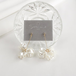 Marigold Petal Drop Earrings