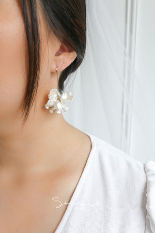 Marigold Petal Drop Earrings