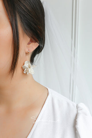 Marigold Petal Drop Earrings