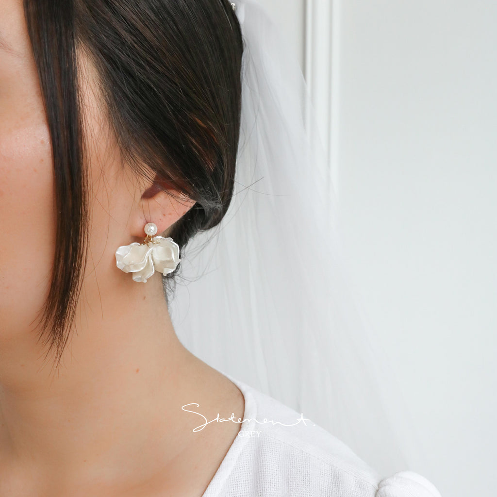 Poppy Petal Earrings