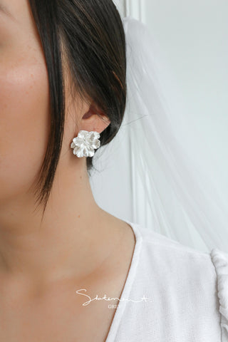 Peony Floral Earrings