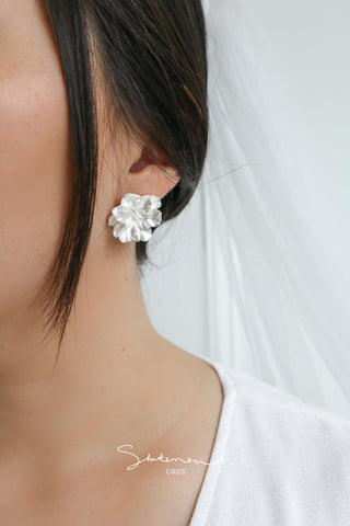 Peony Floral Earrings
