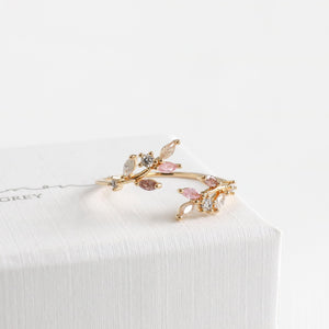 Rosa Leaf Ring