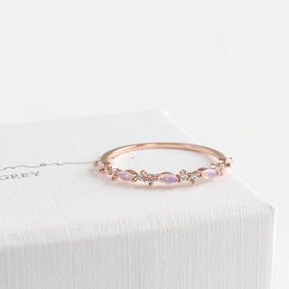 Martha Marquise Half Eternity Ring