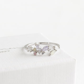 Purple Butterfly Ring