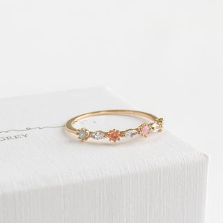 Rachel Marquise Half Eternity Ring