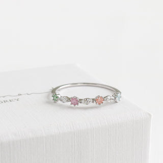 Rachel Marquise Half Eternity Ring