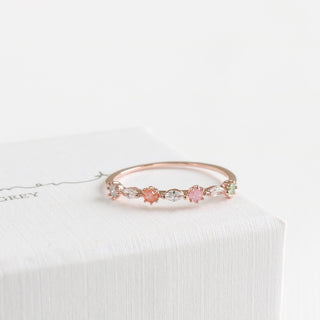 Rachel Marquise Half Eternity Ring