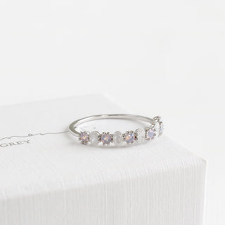 Ovie Half Eternity Ring