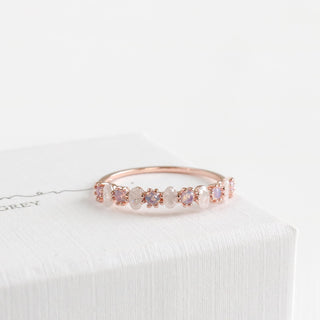 Ovie Half Eternity Ring
