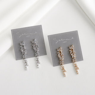Starlight Crystal Drop Earrings