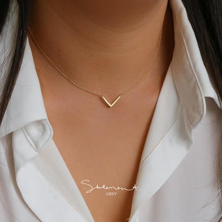 Chevron Necklace