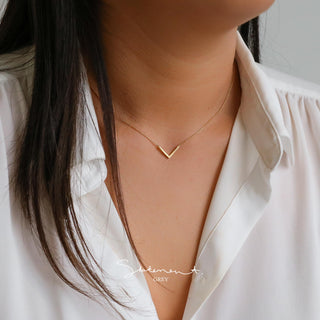 Chevron Necklace