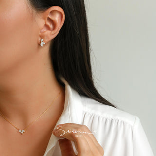Delle Earrings & Sada Necklace Set
