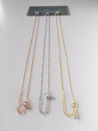 Grand Crystal Necklace -Sterling Silver