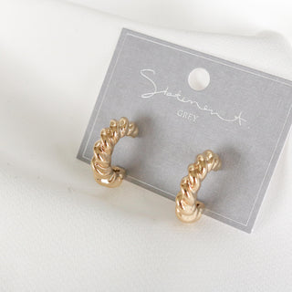 Hayden Hoop Earrings