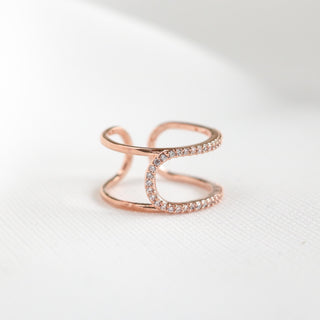 Lena Line Ring