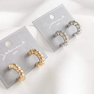 Hayden Hoop Earrings