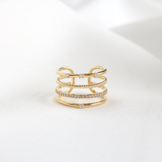 Palm Line Ring