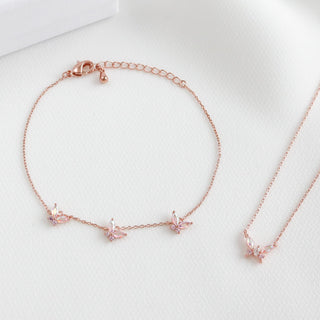 Iridescent Butterfly Bracelet