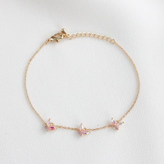 Iridescent Butterfly Bracelet