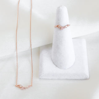 Dove Ring & Necklace Set