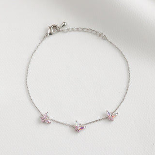 Iridescent Butterfly Bracelet