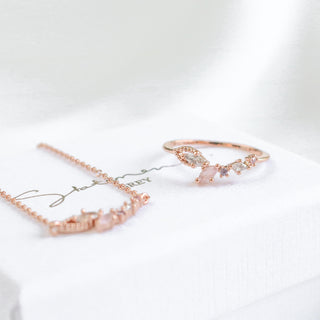 Dove Ring & Necklace Set