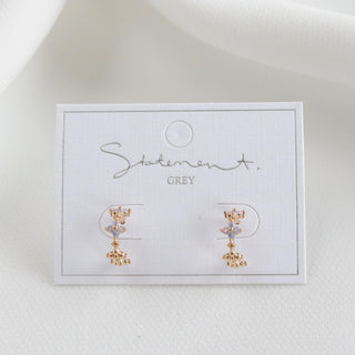 Blossom Huggie Hoop Earrings