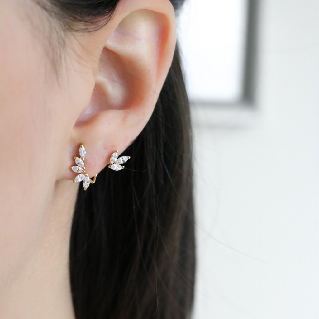 ★SENTIMENTS★ NO.564 [SILVER] EARRING New Authentic Pandora 925 Silver Be My Valentine Heart Stud