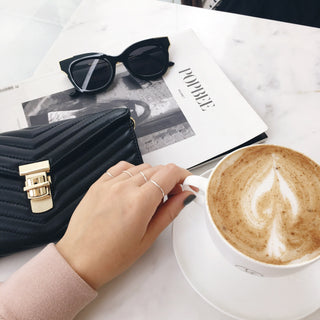 Yves Ring - Sterling Silver (Rose Gold)l