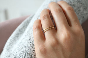 Yves Ring - Sterling Silver (Gold)